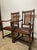 English Oak Chairs With Caning and Barley Twist Detail - A Pair For Sale - Image 9 of 10