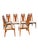 Vintage Broyhill Brasilia Style Dining Chairs Six Set Mid Century Modern Design No tags. Great modern design. 2...