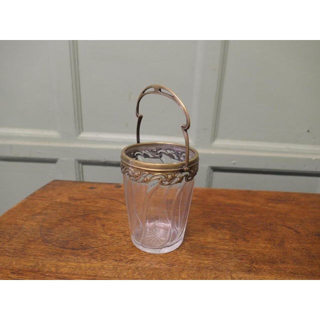 French Art Nouveau Personal Champaign Ice Bucket, 1890 For Sale - Image 4 of 8