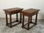 Pair of Italian 19th Century Carved Walnut Console Tables with Doric Columns For Sale - Image 10 of 12