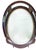 19th Century Mahogany Oval Bijouterie Display Table, 1890 For Sale - Image 12 of 14
