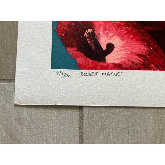 Contemporary Michael Knigin Lot of 3 Original Lithographs, Signed, Numbered, Dated 1980 For Sale - Image 3 of 11