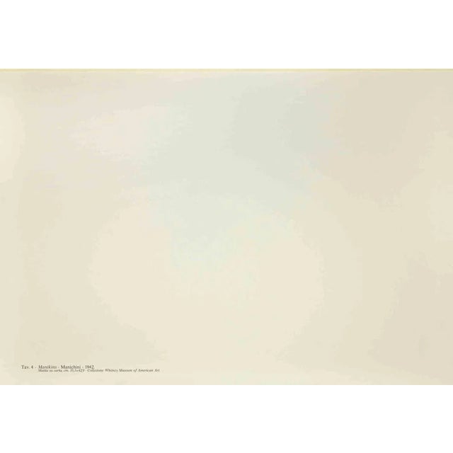 Self-Manikins is an offset and lithograph print realized after a drawing by Willem De Kooning (1942). The print suite was...