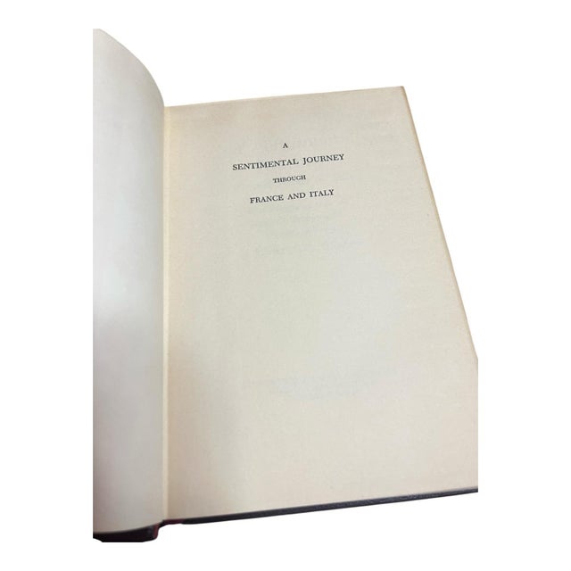 1920s A Sentimental Journey — 1926 Edition | Hardcover | 287 Pages | With Original 2-Page Insert For Sale - Image 5 of 11