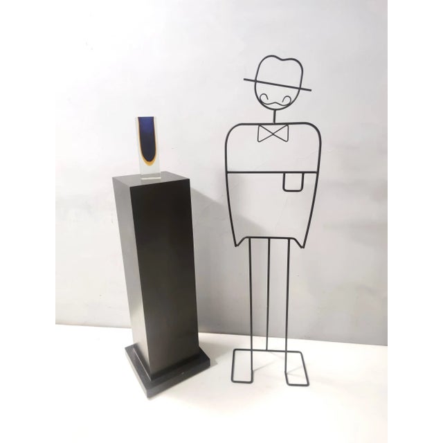 Made in Italy, 1960s. This vase is made in Sommerso Murano glass, which has been hand blown with three different colors:...