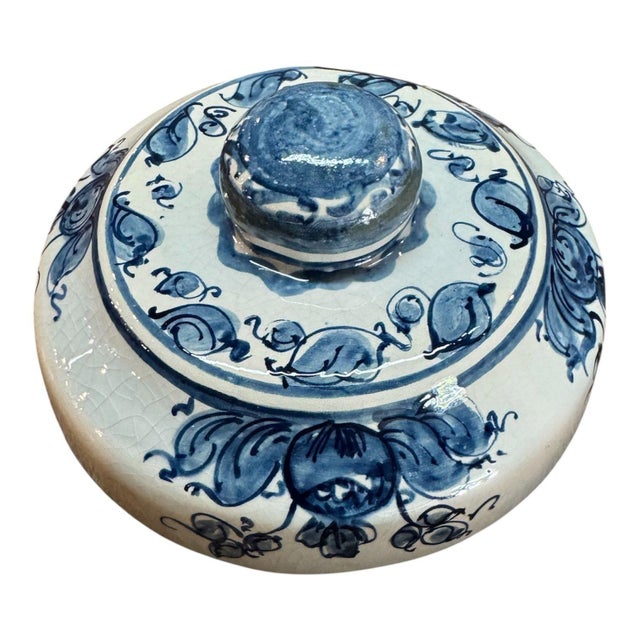 Antique Spanish Tabac Jar For Sale - Image 6 of 7