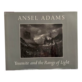 Signed Vintage Ansel Adams’ “Yosemite & the Range of Light”coffee Table Book For Sale