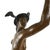 Bronze Flying Mercury Sculpture After Giambologna on Black Marble Base For Sale - Image 9 of 9
