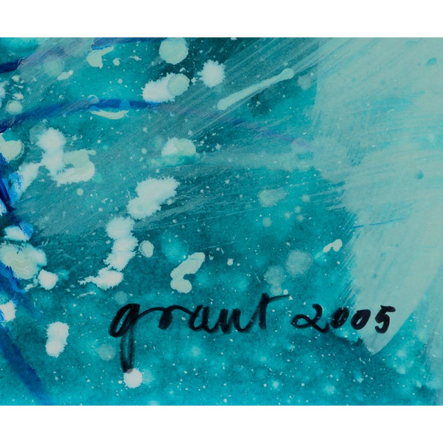 2000 - 2009 "Make a Splash", Large-Scale Figurative Abstract With Swimmer in Pool by Marc Foster Grant For Sale - Image 5 of 8