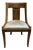 Gondola Chair with Leather Seat For Sale
