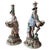 Antique Rococo Porcelain Figural Candlesticks from Sitzendorf, 1900, Set of 2 For Sale - Image 10 of 10