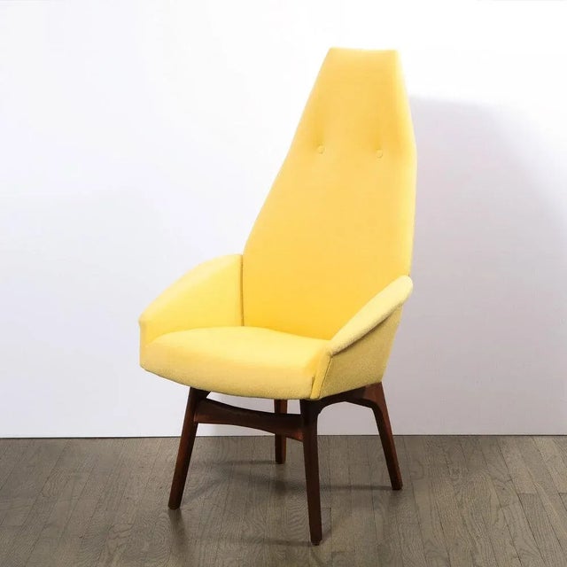 This refined Mid Century Modern chair was realized by Adrian Pearsall for Craft Associates in the United States, circa...
