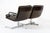 Mid Century French Brown Leather Lounge Chairs by Raphael Raffel 1970s For Sale - Image 12 of 18