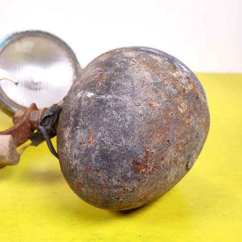 Vintage Metal Work Lamps For Sale - Image 4 of 13