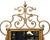 Metal Mid-Century Italianate Gilt Iron Etegere Wall Mirror W/ Shelves For Sale - Image 7 of 8