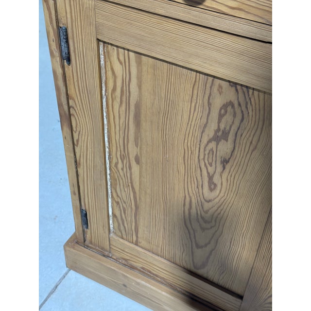 Antique Pine Sideboard / Cupboard From England For Sale - Image 16 of 18