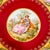 Victorian 1960 Bavarian Decorative Plate With Fragonard Lovers For Sale - Image 3 of 7