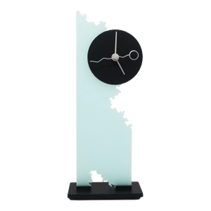 Vintage 1990s Postmodern Desk Clock by Brian Prothro for Zipadeedoodah Designs
