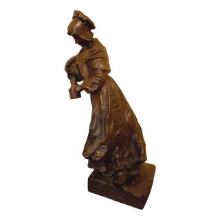 Large Sculpture of Water Carrier by Richard Aurili, Italy, 1800s-1900s For Sale