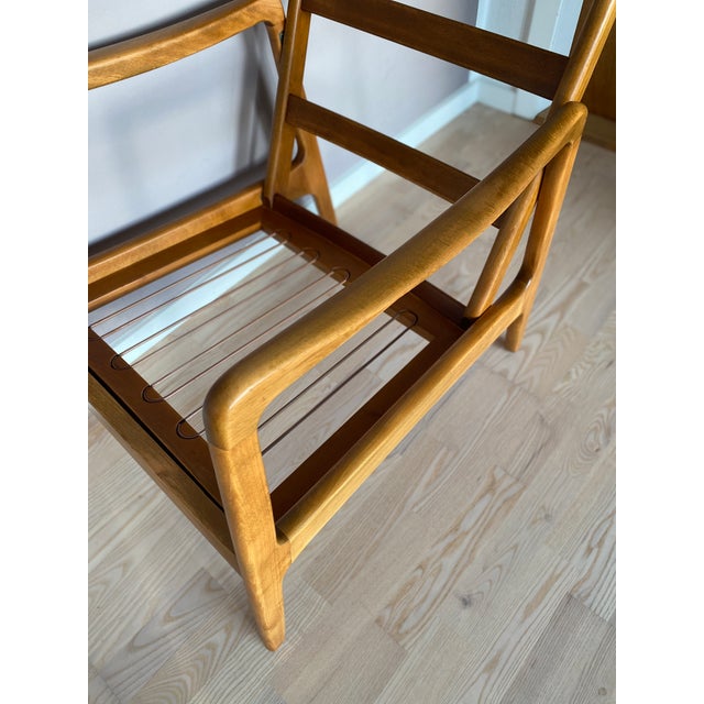 Model Fd-109 Lounge Chair attributed to Ole Wanscher for France & Søn., 1960s For Sale - Image 12 of 18