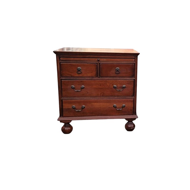 1990s Bob Timberlake for Lexington 4Drawer Wild Cherry Bedside Chests