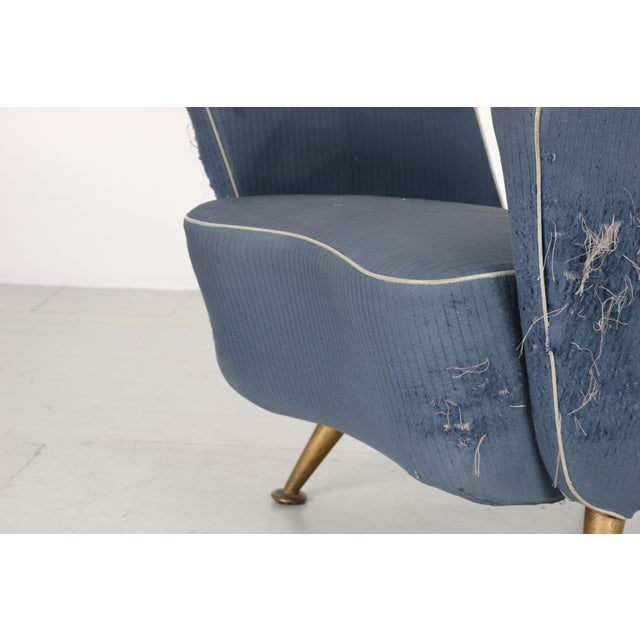 Vintage Lounge Chair by Gio Ponti and Giulio Minoletti For Sale - Image 18 of 18