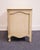 Kindel Furniture Rochelle Collection Cream Pained Country French Provincial 26" Cabinet Nightstand W. Grilled Doors 311-41-41 For Sale - Image 11 of 16