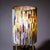 Modern Small Table Lamp with Glass Shade, 1960s For Sale - Image 3 of 9