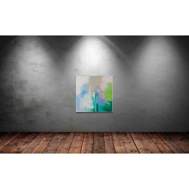 Textile Amber Favre "The Secret Spot" Acrylic on Canvas Alla Prima Original Painting For Sale - Image 7 of 9