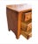 Ethan Allen Early American Style Solid Pine Wood Bedside Chest of Drawers For Sale - Image 9 of 11