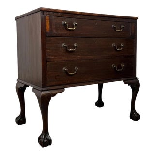 Antique Mahogany Chest with Traditional Design, 1900s For Sale