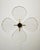 Mid-Century Modern Pendant Lamp in Opaque Satin Glass and Gilt Metal, Italy, 1970s For Sale - Image 9 of 18