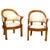 Pair of Antique Biedermeier Cherrywood Armchairs, Attr. to Joseph Danhauser For Sale - Image 9 of 18