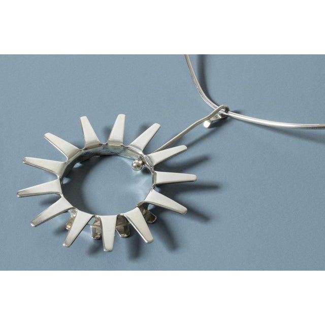 Silver Collier by Tone Vigeland For Sale - Image 6 of 9
