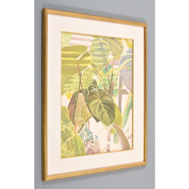 American Original Signed Set of Three Roger Howrigan Botanical Watercolor Paintings For Sale - Image 3 of 12