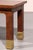 Brown Rectangle Wood and Brass Coffee Table from Harrison Van Horn, 1970s For Sale - Image 8 of 9