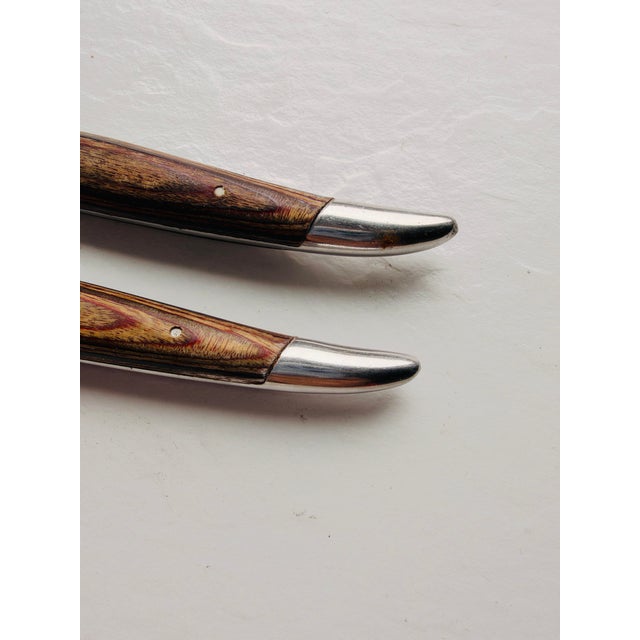 Vintage French Style Fruit Knives - Pair For Sale - Image 4 of 4
