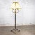 Late 20th Century Monumental Neoclassical Style Iron Floor Lamp With Acanthus Leaf Design & Parchment Shade For Sale - Image 13 of 13