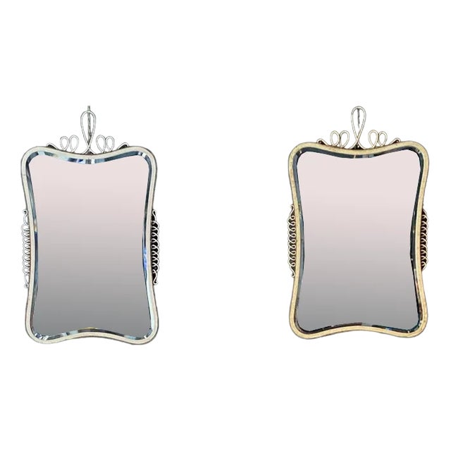 Mirrors, 1950s, Set of 2 For Sale