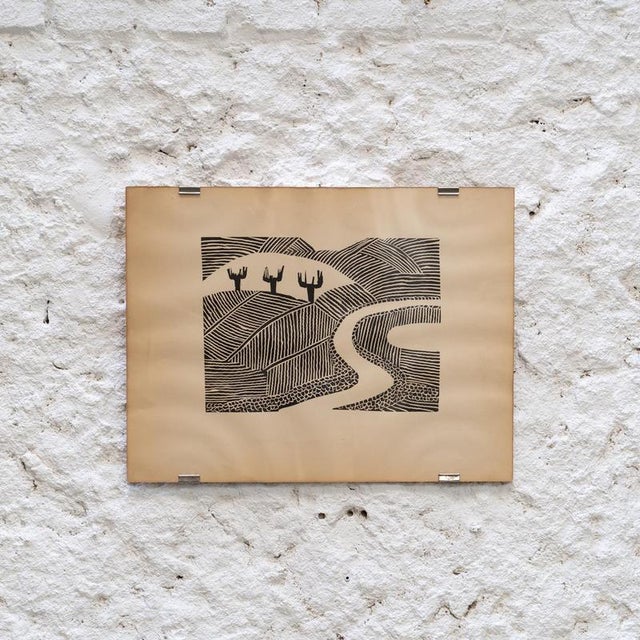 Concha Ibáñez Landscape "Castilla" Artist: Concha Ibáñez Subject: Landscape, "Castilla" Year: 1975 Medium: Oil on canvas...