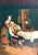 19th Century Biedermeier Genre Painting “The Surprise" Oil on Tin Original Frame For Sale In West Palm - Image 6 of 14