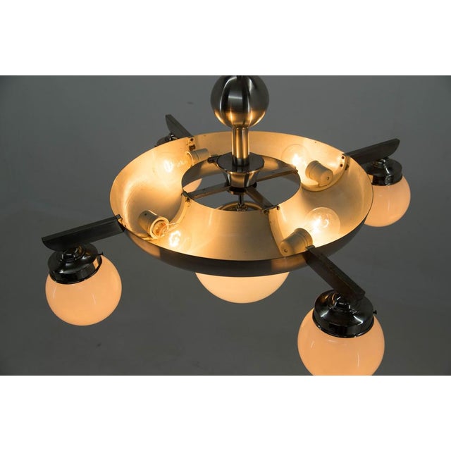 Functionalism Chandelier attributed to Ias, 1920s For Sale - Image 6 of 18