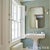 2020s Schumacher Rigsby Stripe Wallcovering In Peacock For Sale - Image 5 of 6
