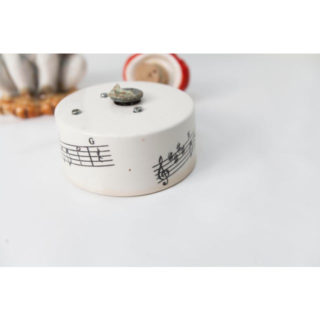 Vintage Ceramic Sick Droopy Dog with Ice Pack on Head & Rotating Music Box, 1960s For Sale - Image 18 of 18