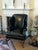 Animal Skin Rare No. 200 Bicentennial Limited Edition Leather Wingback Chair by Leathercraft-Hickory Nc. Excellent Condition For Sale - Image 7 of 12