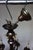 Brown Art Deco Patinated Bronze Chandelier, 1920s For Sale - Image 8 of 13