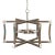 The Arts & Crafts movement inspired the design of the Bastian Small Gray Lantern, which is made of wrought iron and wood...
