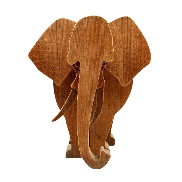 Bottega Michelangeli, Elephant Sculpture, 1970s, Wood For Sale - Image 17 of 17