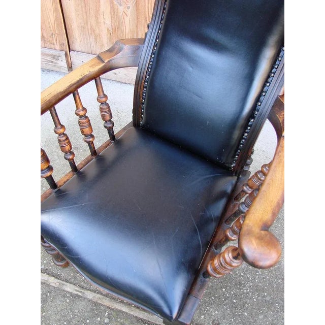 19th Century Oak Armchair For Sale - Image 10 of 14