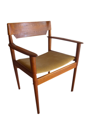 PJ4 Armchair in Teak by Grete Jalk, Denmark, 1960s